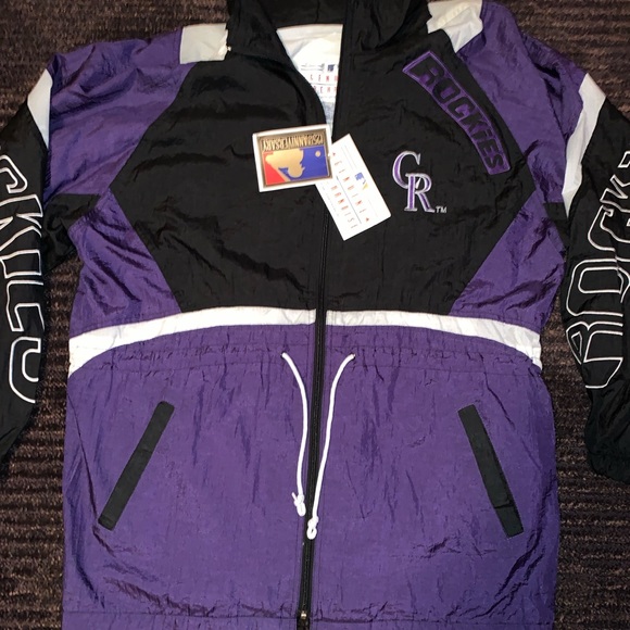 Colorado Rockies vintage windbreaker NWT rare - Picture 2 of 6